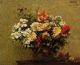 Summer Flowers by Henri Fantin-Latour